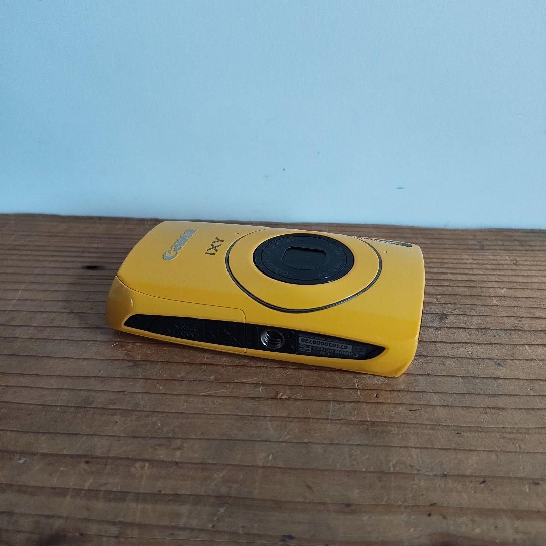 【美品】Canon IXY 30S イエロー 付属品 ケース付き 動作確認済