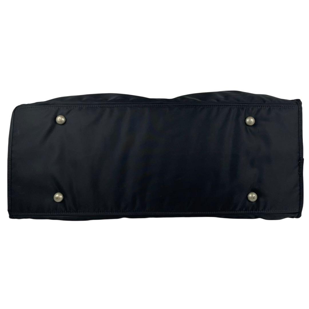 【美品】サザビー 2way ショルダー ボストンバッグ ナイロン ブラック