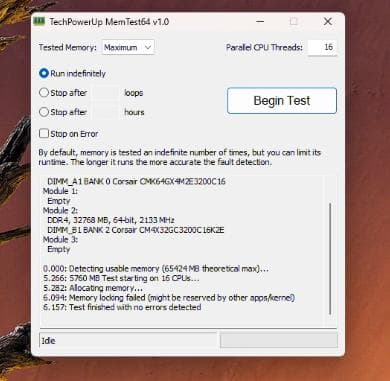 メモリー 64GB Vengeance LPX DDR4 3200MHz