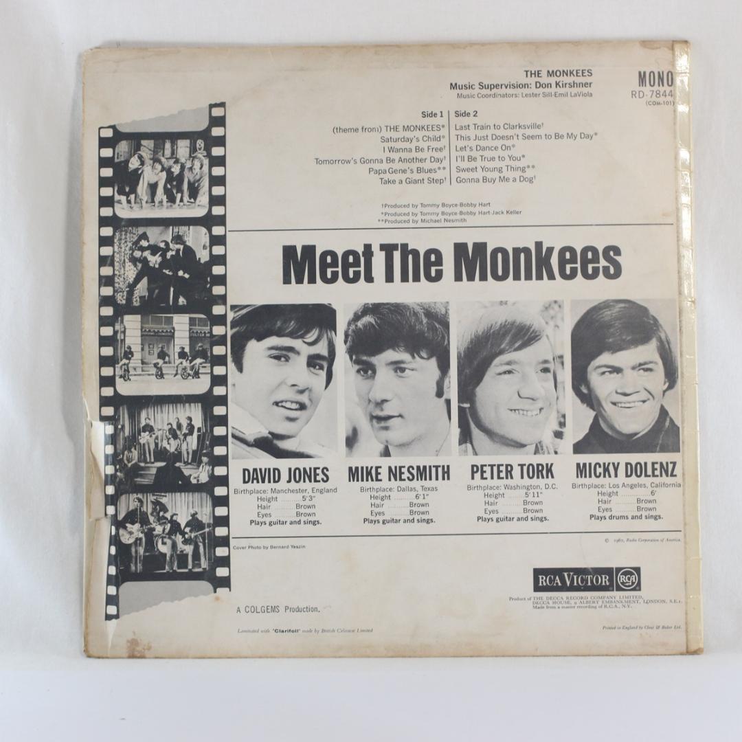 英LP The Monkees UKオリジナル盤 Mono ザ モンキーズ