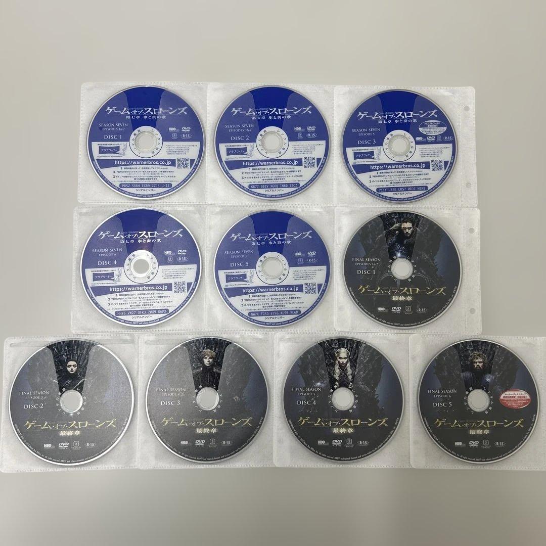 ゲームオブスローンズ　DVD 全40巻　全巻セット　レンタル落ち