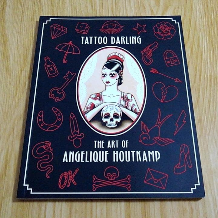 洋書 タトゥー イラスト 作品集 Angelique Houtkamp