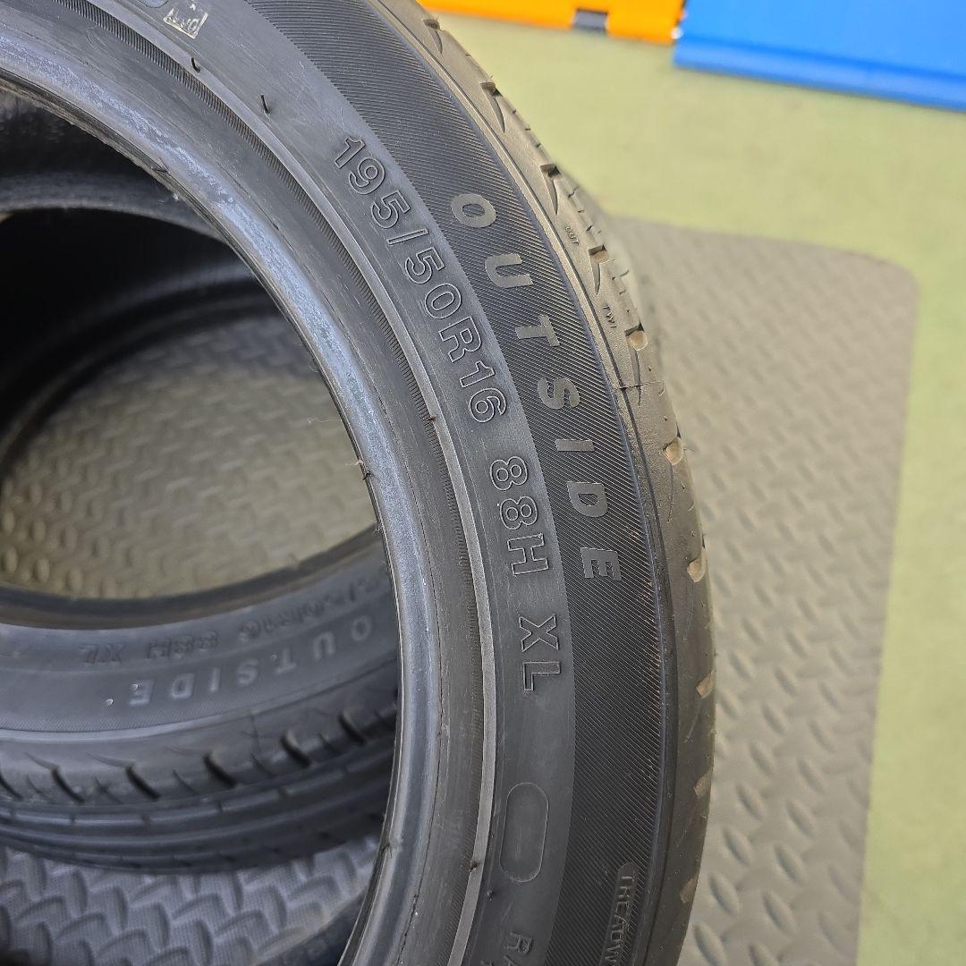 195/50R16 88H ノーマルタイヤ　2本セットのみ