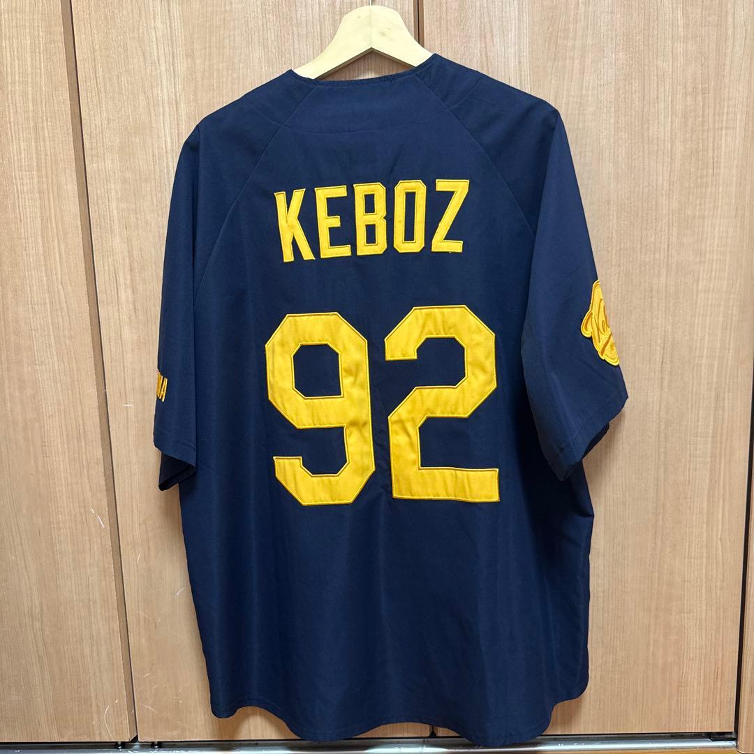 【未使用】Keboz ケボズ ゲームシャツ ベースボールシャツ