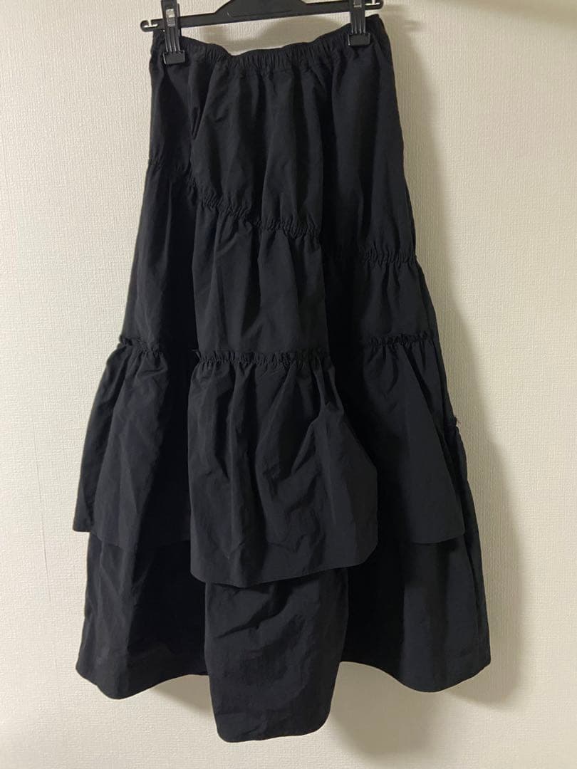 【PUBLIC TOKYO】リップアシメティアードスカート【美品・更にお値下げ】