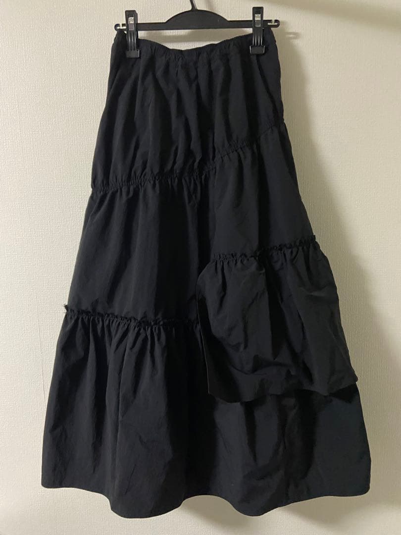 【PUBLIC TOKYO】リップアシメティアードスカート【美品・更にお値下げ】