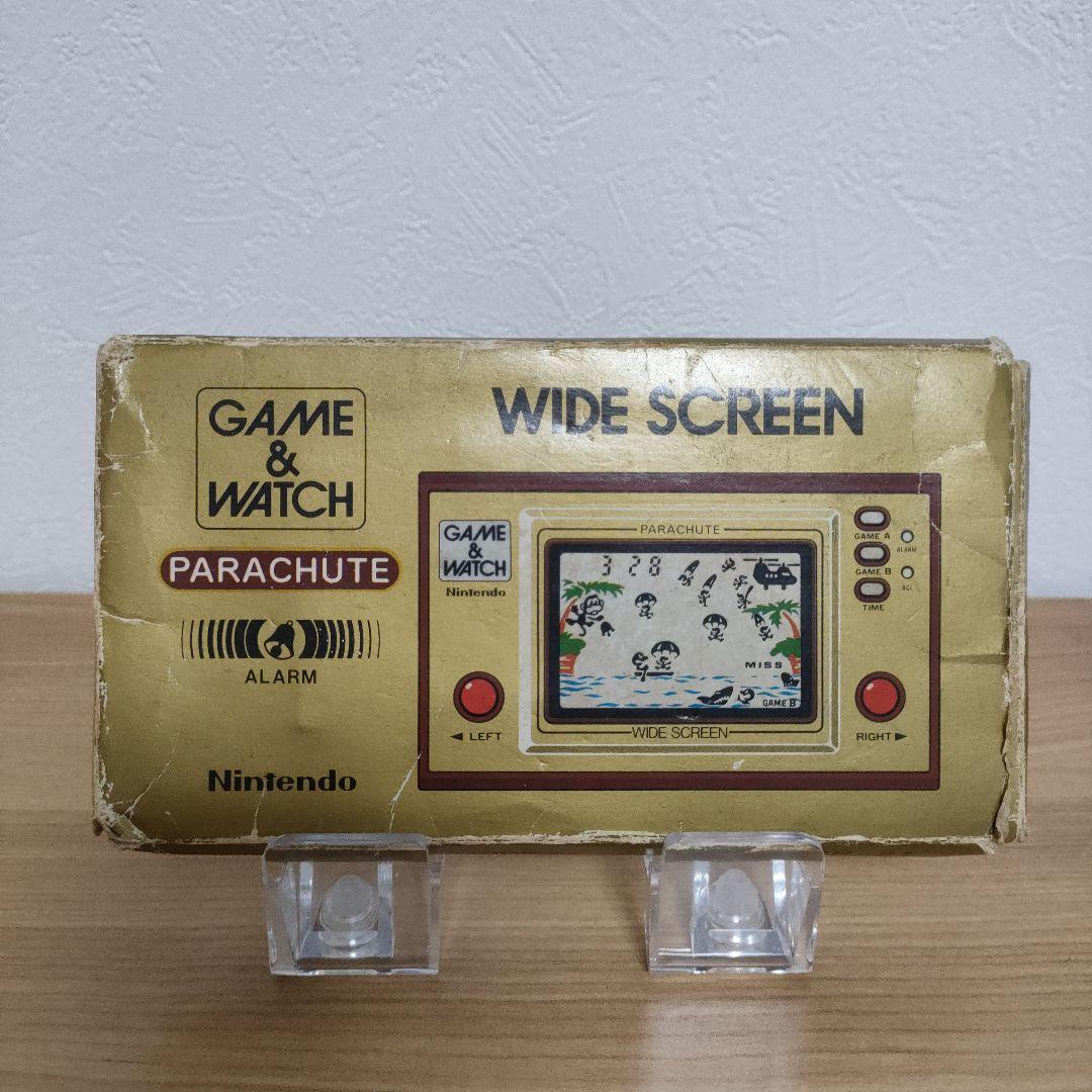 ゲーム＆ウォッチ　パラシュート　箱付き　任天堂　Nintendo　メンテナンス済
