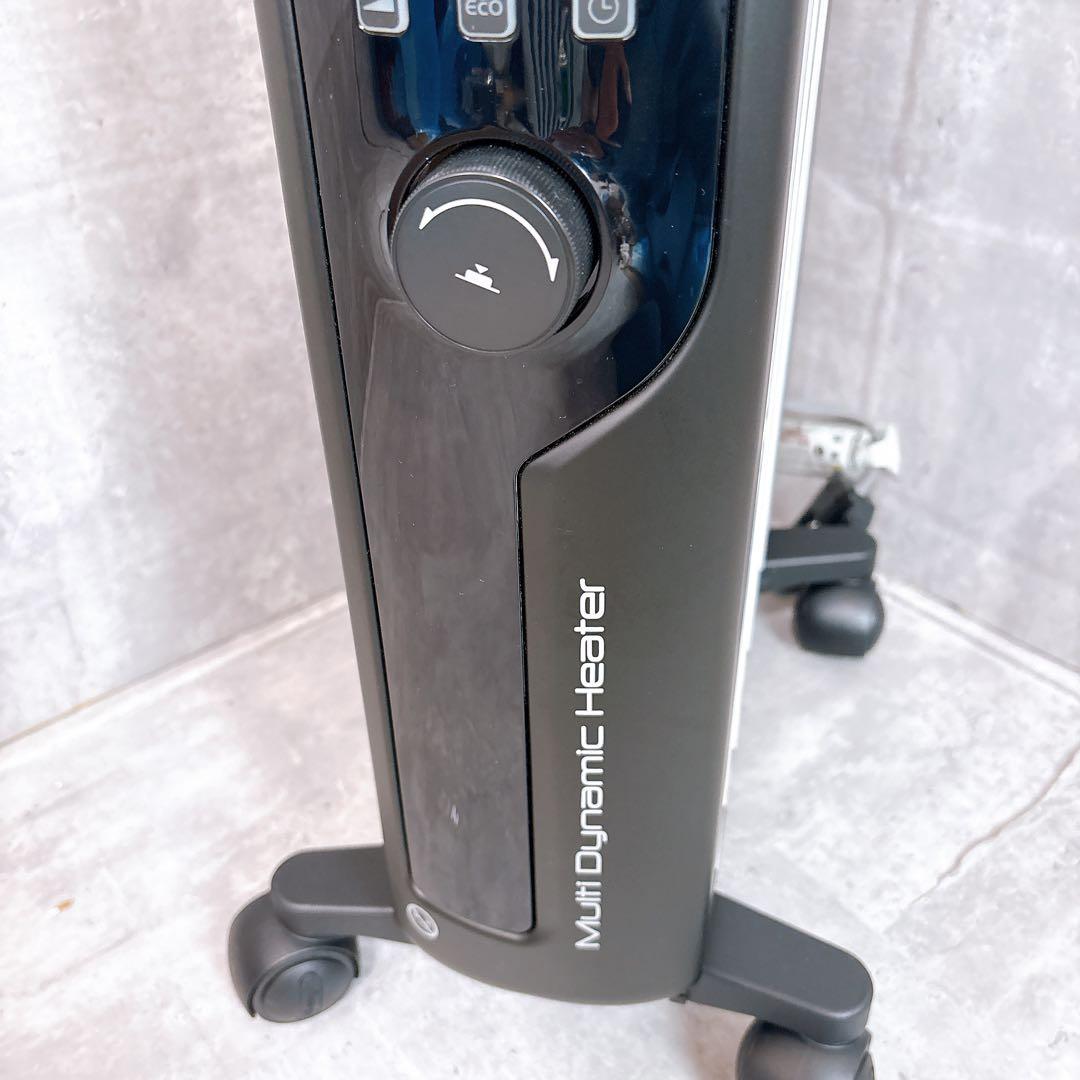【極美品】デロンギ マルチダイナミックヒーターMDHU12-BK 暖房器具 暖