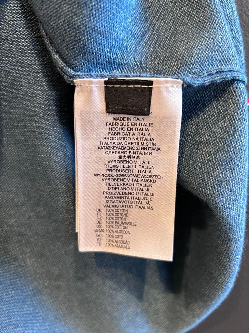 DIESEL Men's Sleeveless Knit タンクトップ ダメージ