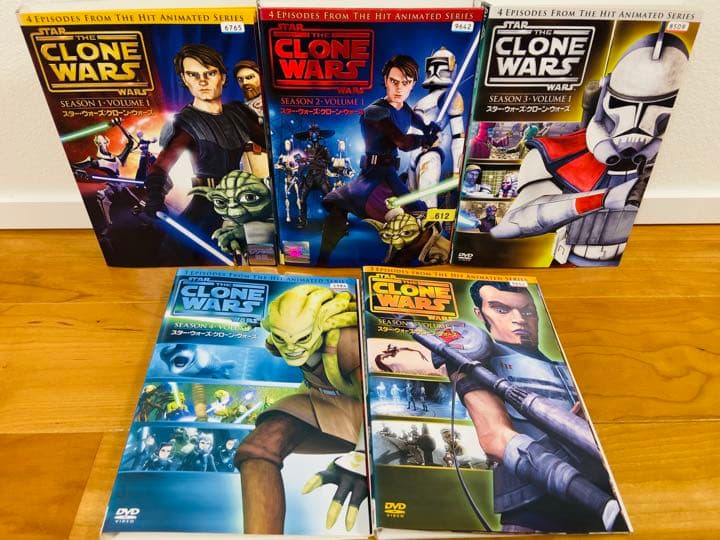 スター・ウォーズ クローンウォーズ DVD アニメ