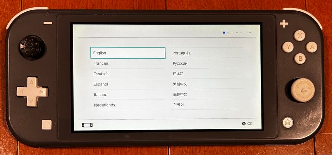【動作確認済】Nintendo switch lite グレー　本体
