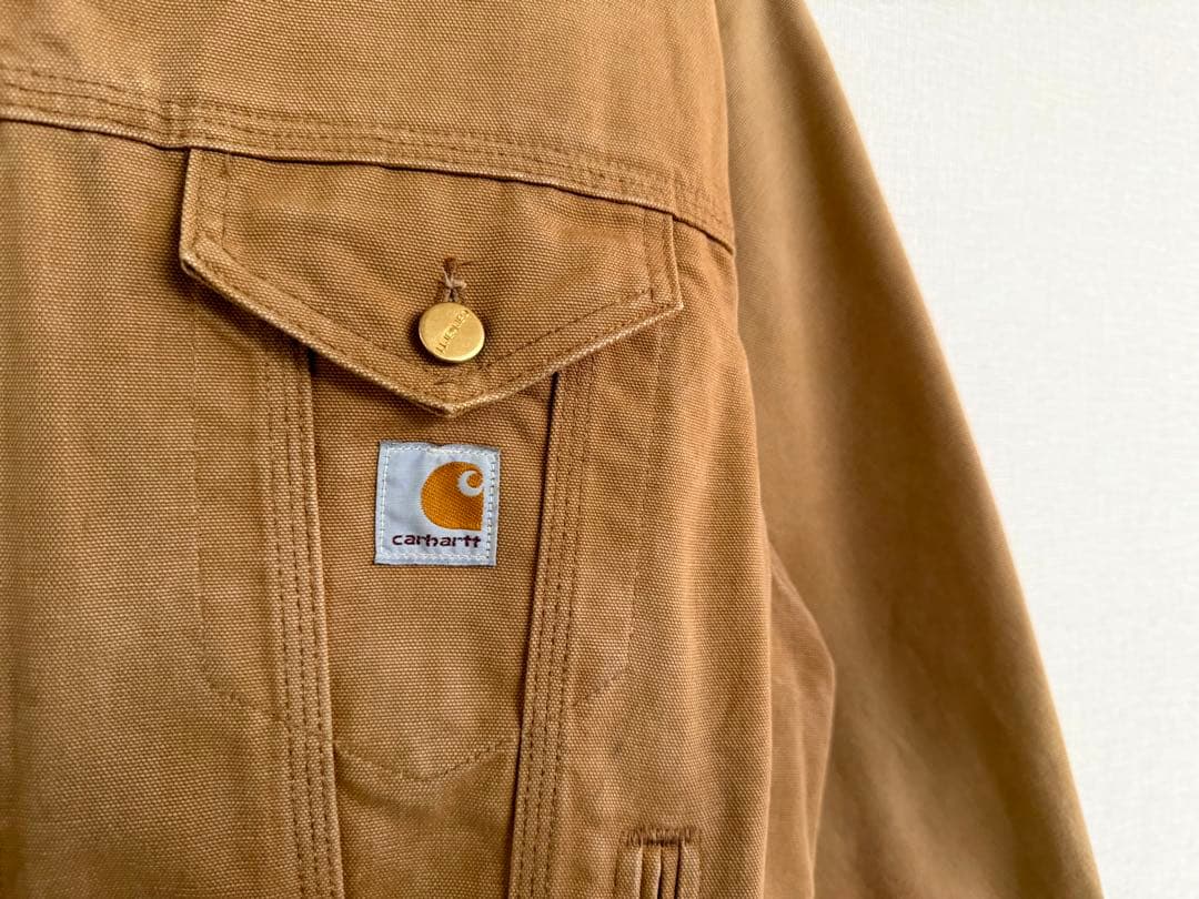 超超スペシャル 80s カーハート トラッカージャケット L ブラウン 茶