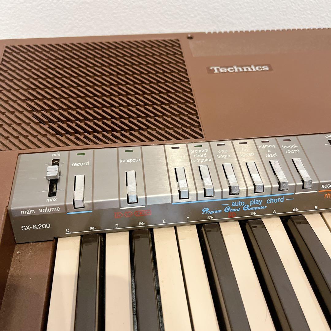 【希少】SX-k200 Technicsアナログ シンセサイザー Vintage