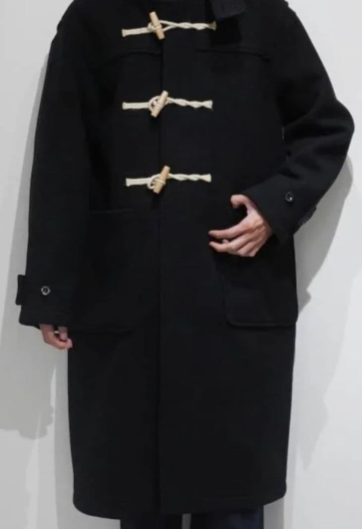 LENO(リノ) ダッフルコート黒Lサイズ