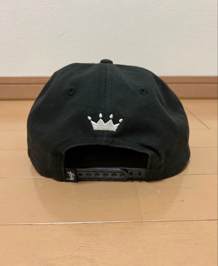 STÜSSY SPORT ブラックキャップ STUSSYベースボールキャップ