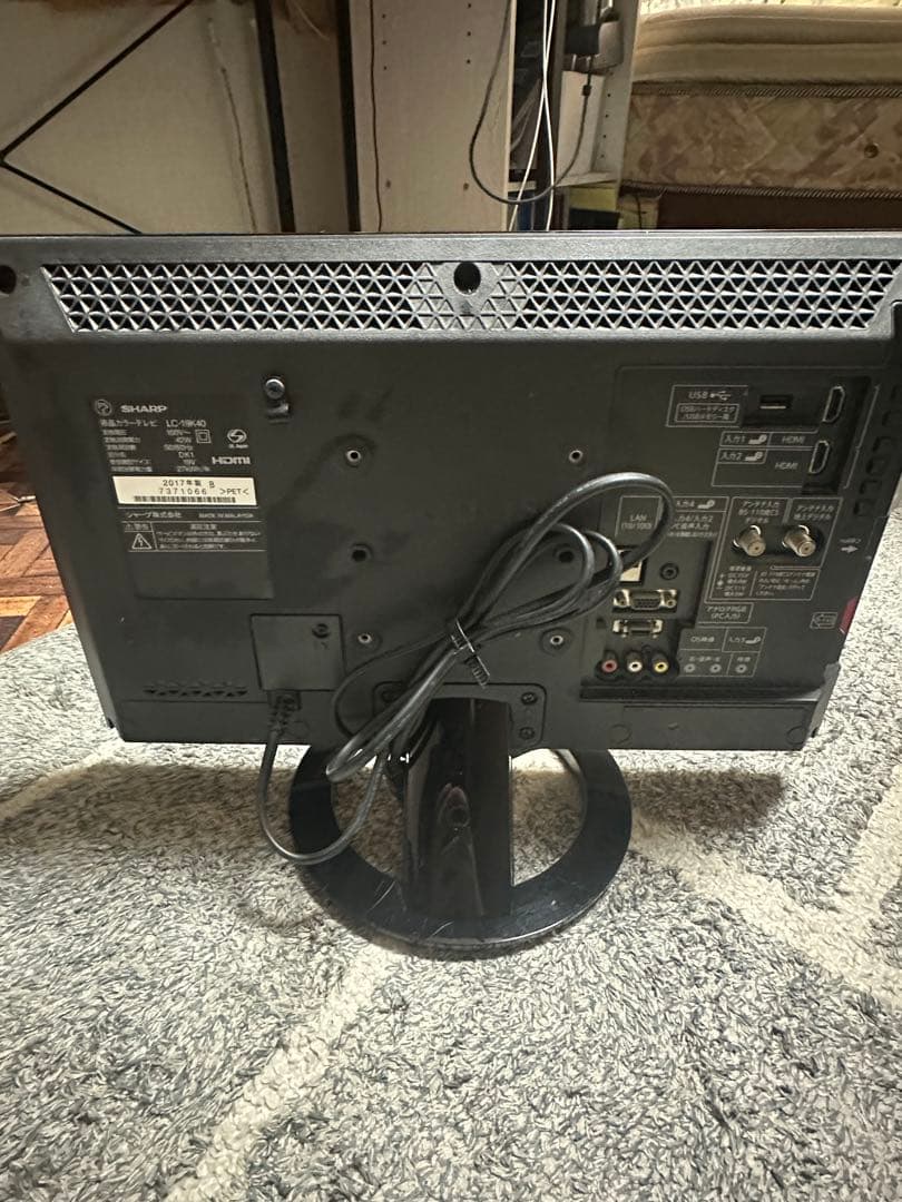 SHARP 液晶テレビ LC-19K40 19インチ