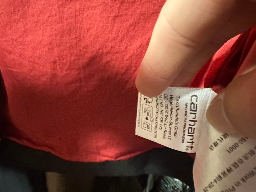 Carhartt ベスト コットン
