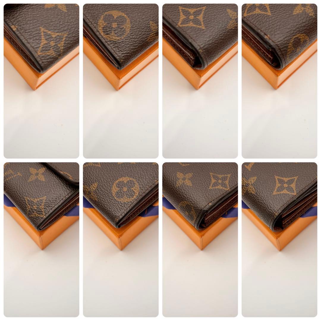 【鑑定済み】ルイヴィトン✨モノグラム✨10枚✨ポルトフォイユサラ 長財布