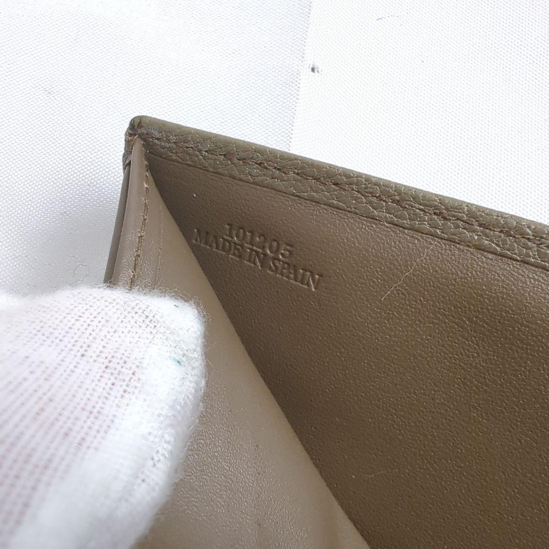 【良品】LOEWE ロエベ アナグラム 二つ折り 財布