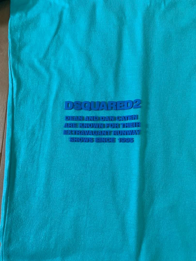 DSQUARED2 Tシャツ ターコイズ