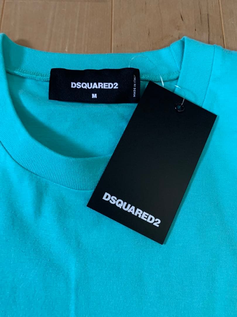 DSQUARED2 Tシャツ ターコイズ