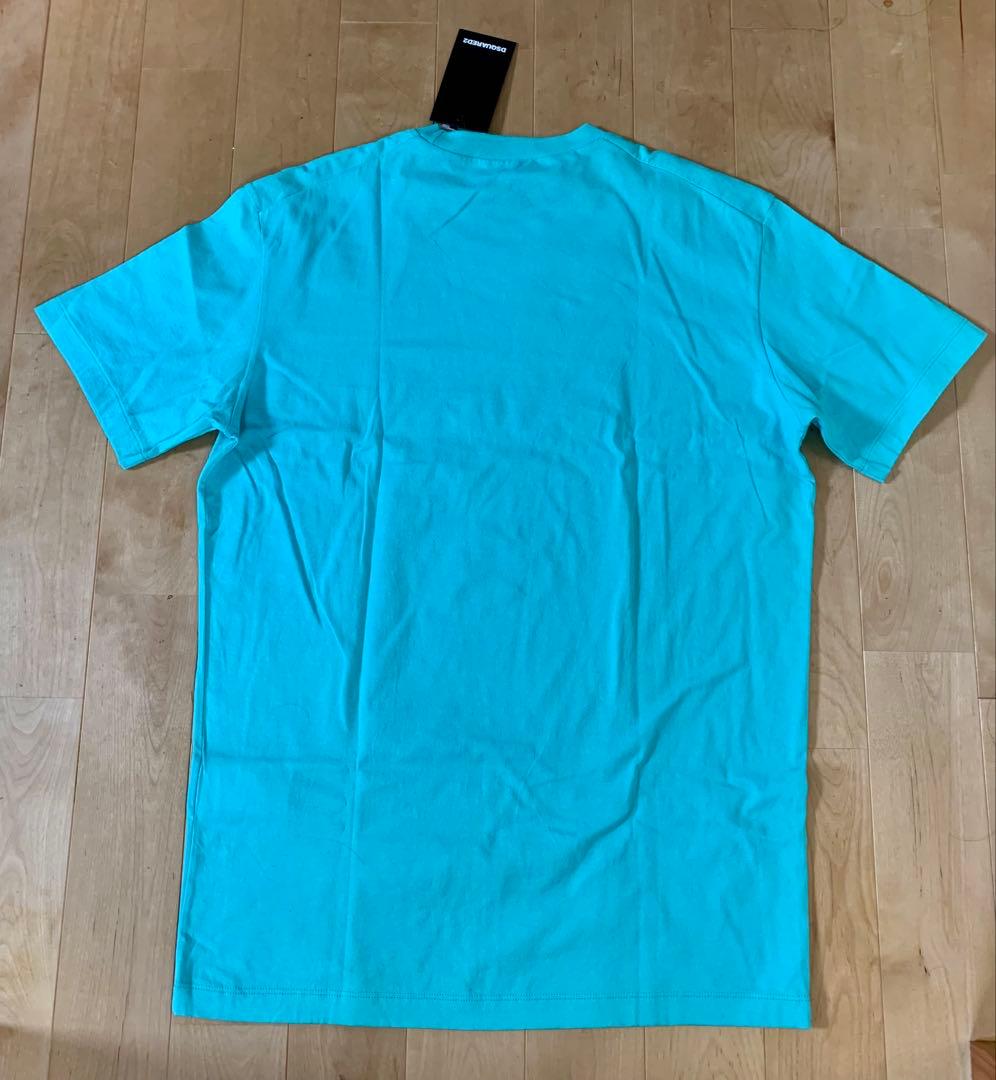 DSQUARED2 Tシャツ ターコイズ