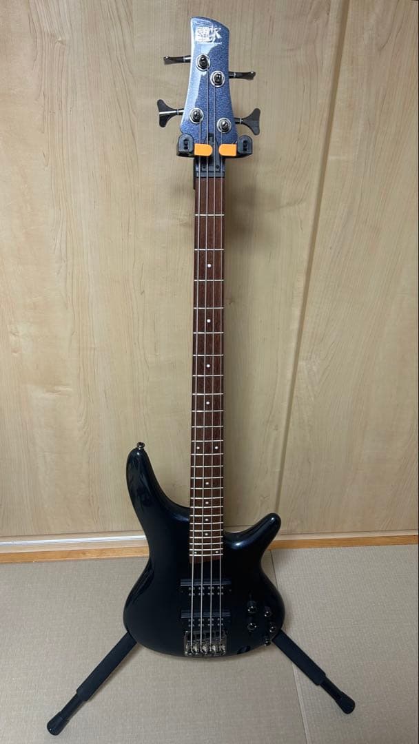 Ibanez SR300E ブラック 4弦 ベース 専用ケース ストラップ付き