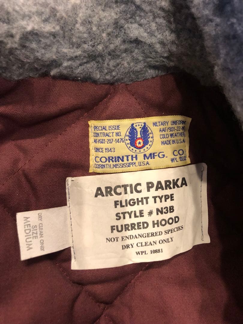 須*和様 デッドストック CORINTH MFG.CO.ARCTIC PARKA