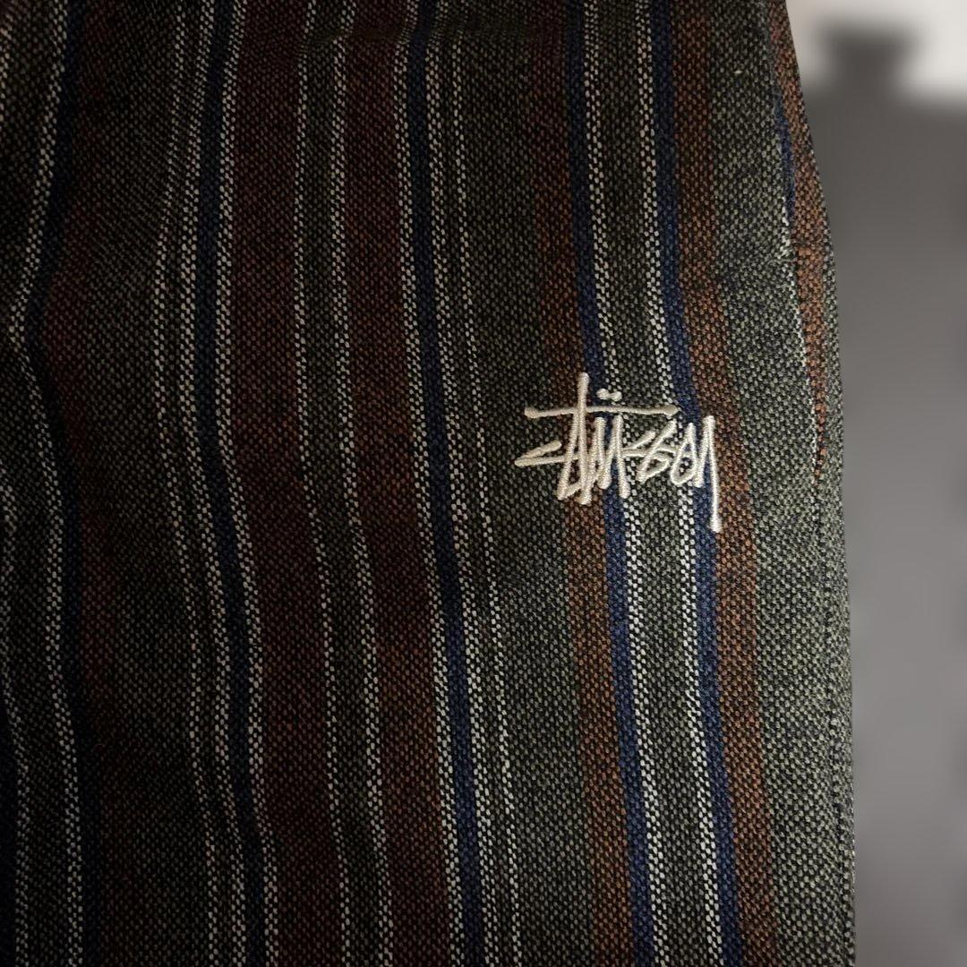 たなかStussy Wool Stripe Relaxed Pant