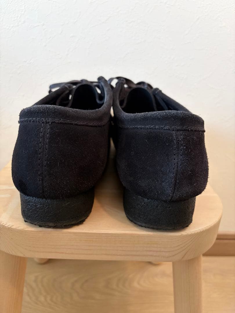 【CLARKS】 ワラビーシューズ（スウェード生地）