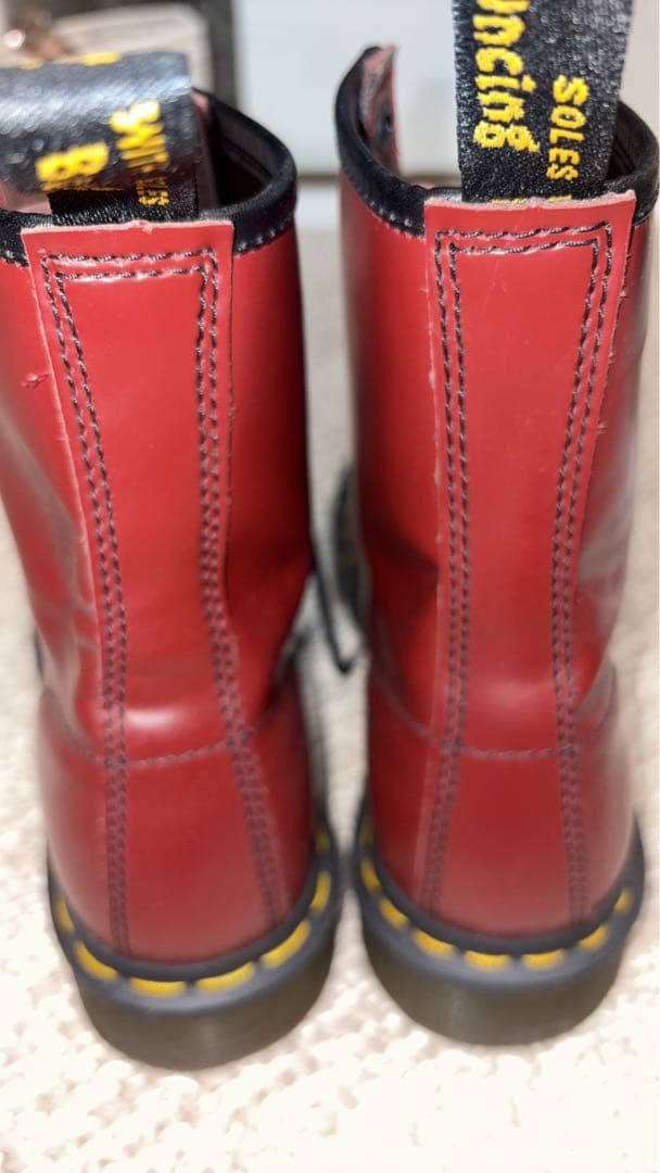 Dr. Martens 1460 チェリーレッド ワークブーツ UK5 24cm