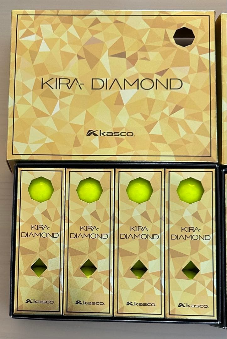 キャスコ KIRA DIAMOND ゴルフボール 2ダースセット