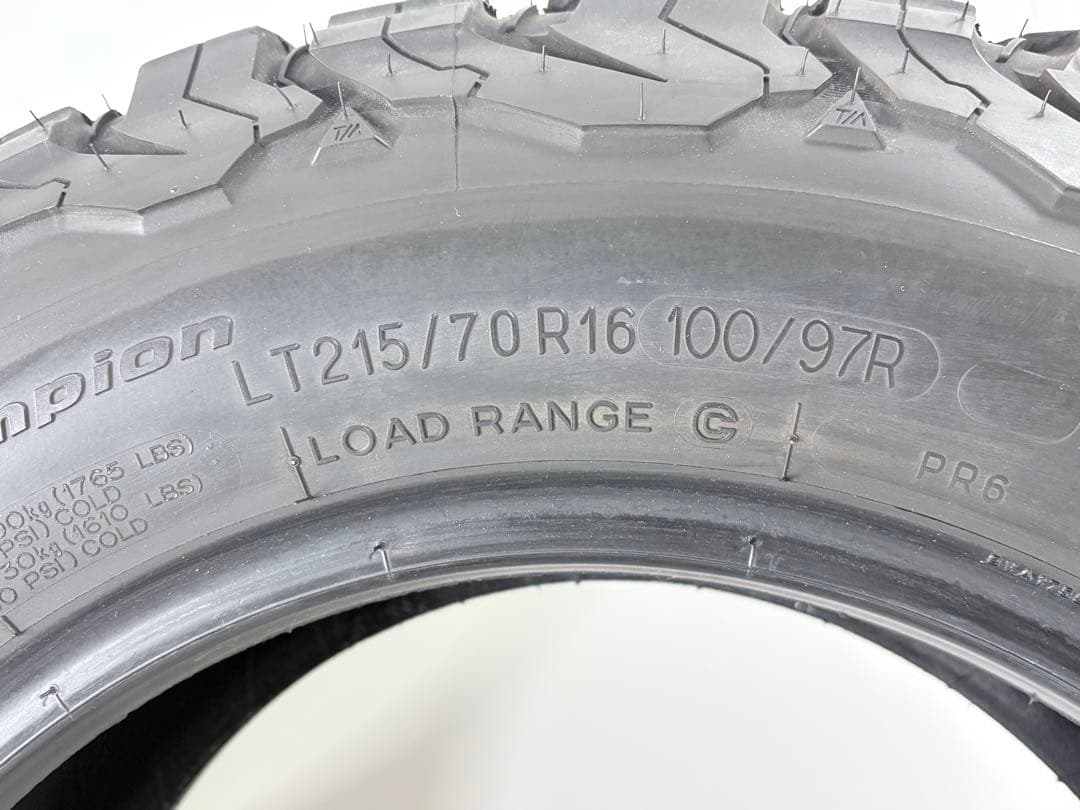 美品！BFグッドリッチ　215/70R16 オールテレーン 4本セット
