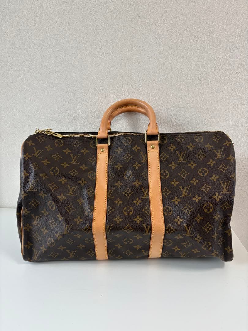 未使用★Louis Vuitton ルイ・ヴィトン キーポル 45 モノグラム