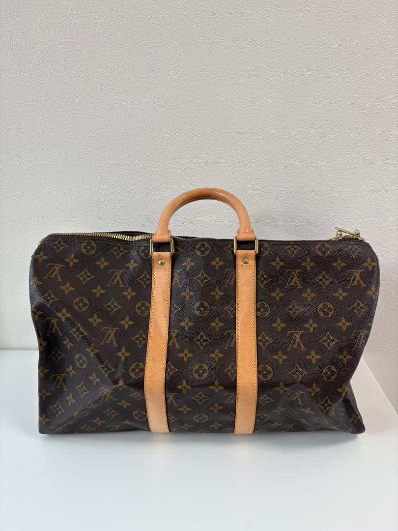 未使用★Louis Vuitton ルイ・ヴィトン キーポル 45 モノグラム
