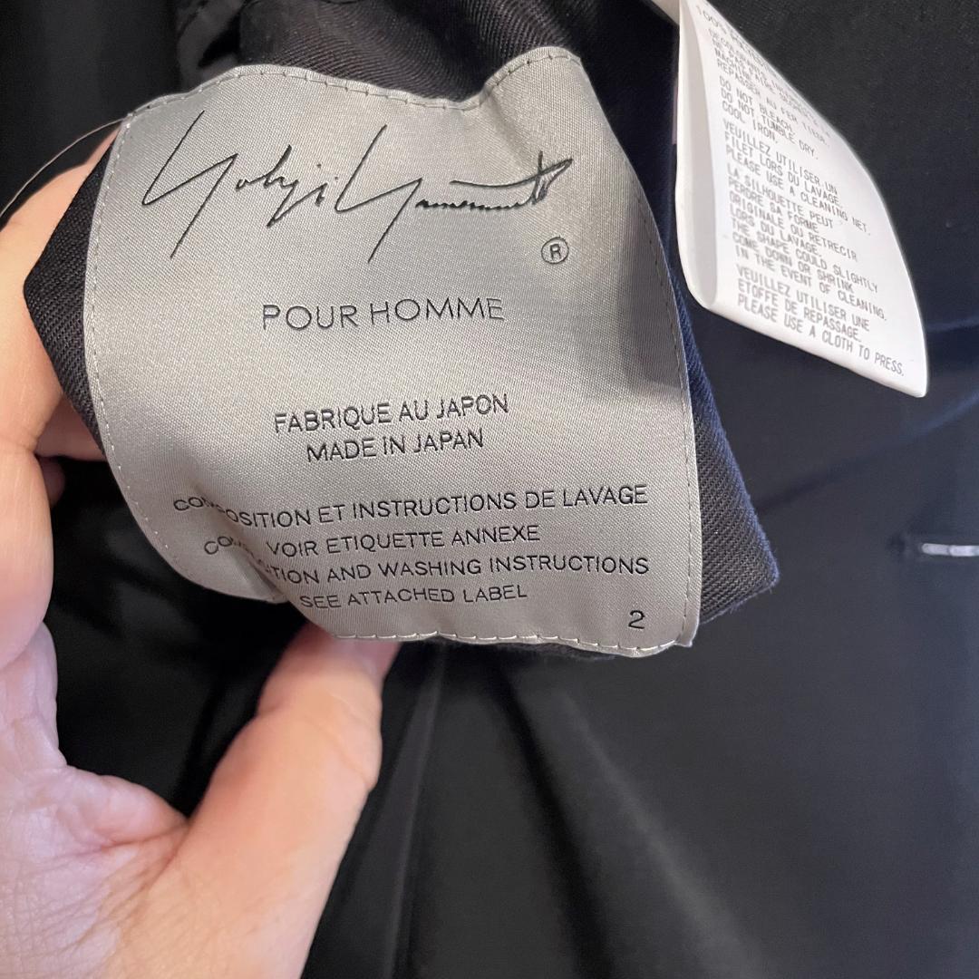 d*3様 Yohji yamamoto Pour Homme パッド入りロングジ