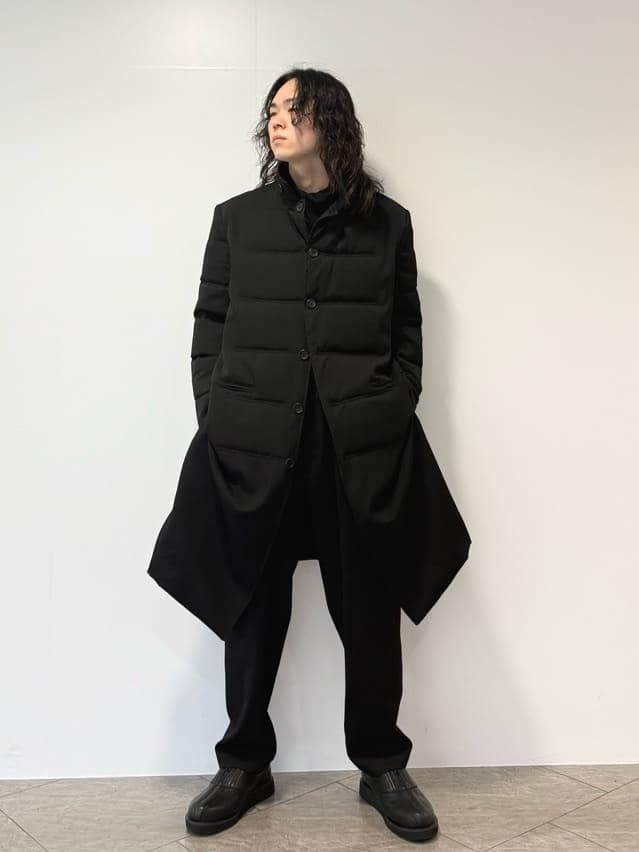 d*3様 Yohji yamamoto Pour Homme パッド入りロングジ