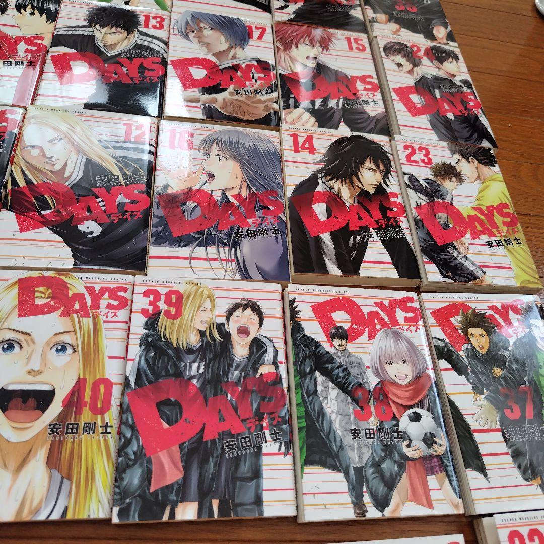 Days 19〜42セット　 安田剛士さん　サッカー漫画　けっこう綺麗です