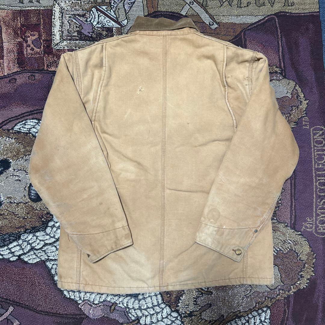 70s Carhartt ベージュ チョアコート　カバーオール