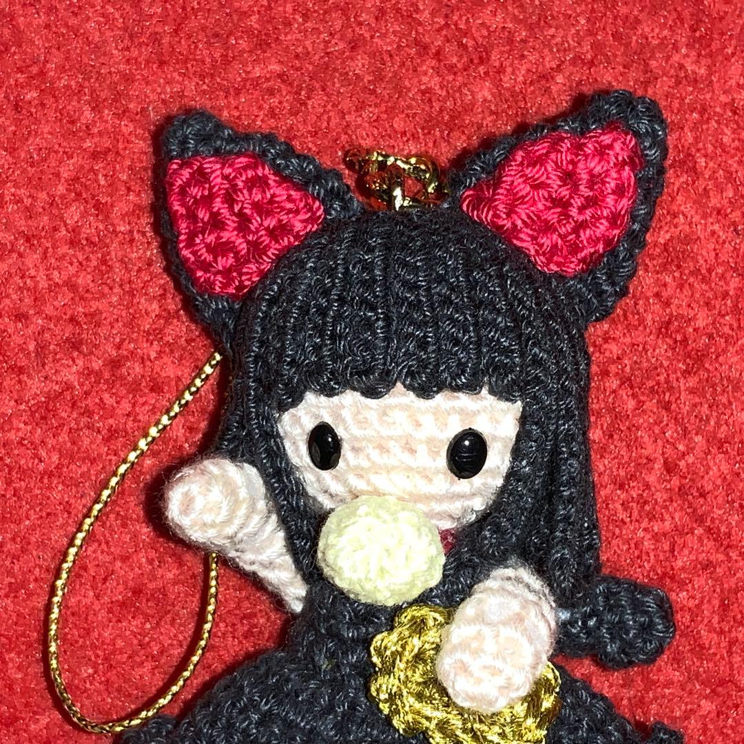 2369最新型【招き黒猫バステト】＆2368最新型【招き猫日美子】セット