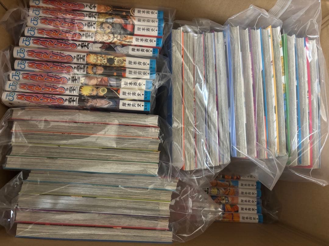 ナルト　全72巻+外伝　裁断済み