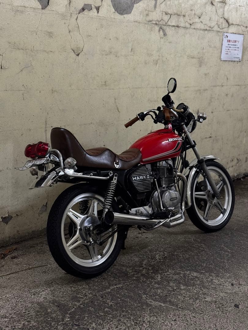 cb250t cb400t バブ ホーク チョビ三段シート