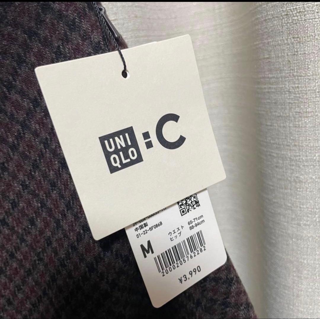 ユニクロC UNIQLO ツイードテーラードジャケット　セットアップ