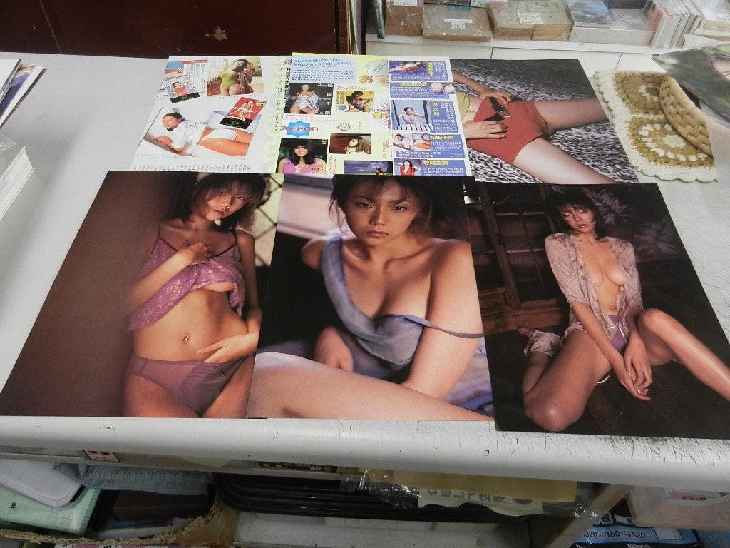 ●当店限定商品●松田千奈・特集≪セル専用版DVD≫＆≪切り抜き/３０ページ以上≫