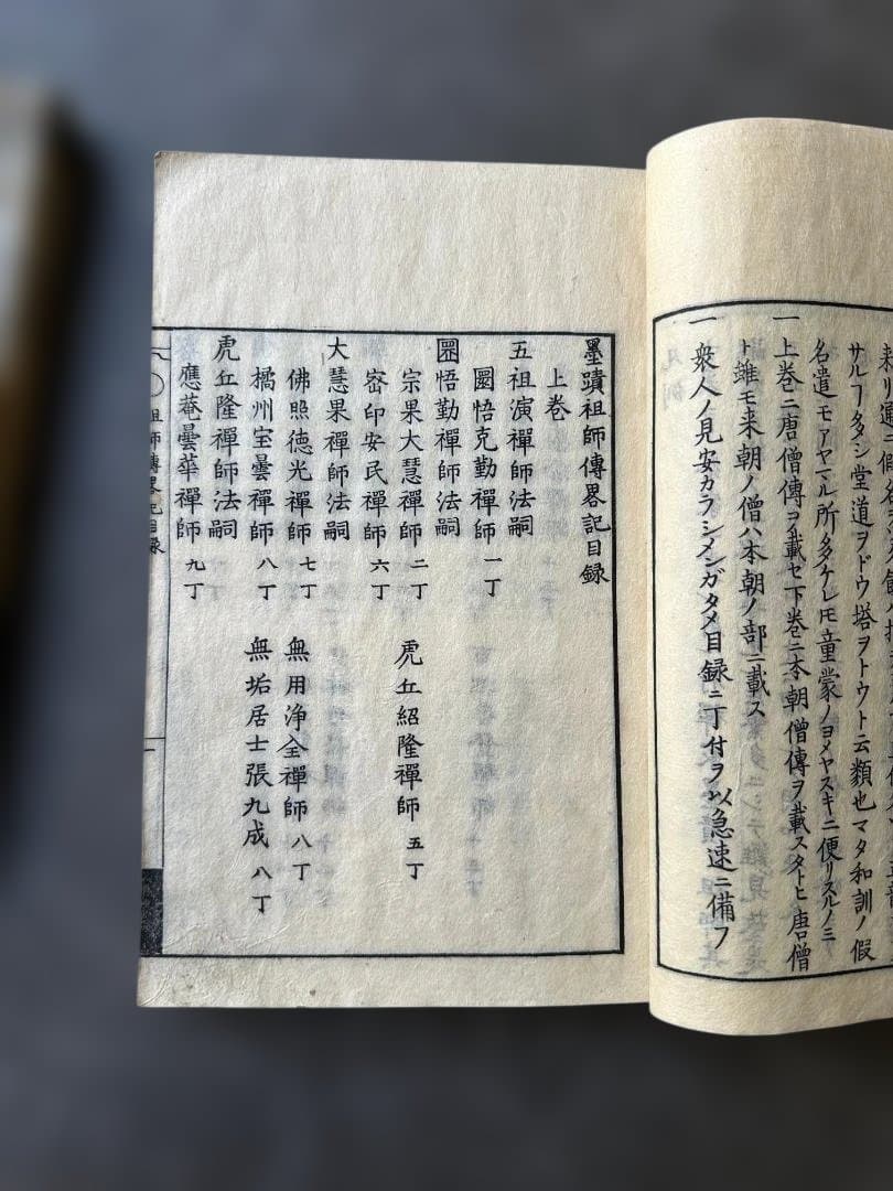 墨蹟祖師傳（墨跡祖師伝） 文化2年（1805年）刊 藤野宗郁 輯
