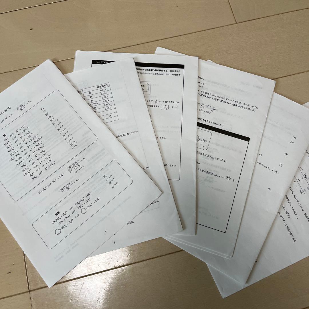 化学特講 I (計算問題)& 化学特講II (無機)(2024年版) 吉田隆弘