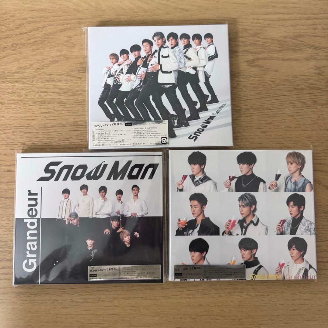  Man シングル 3形態 まとめ売り 特典付き