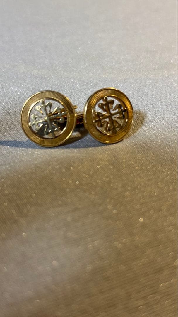 超美品 PATEK PHILIPPE ゴールド カフリンクス