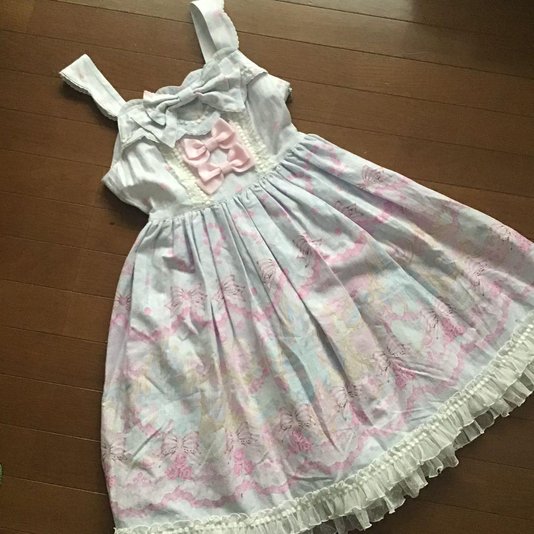 BABY THE STARS SHIN BRIGHT リボン レース ひざ丈