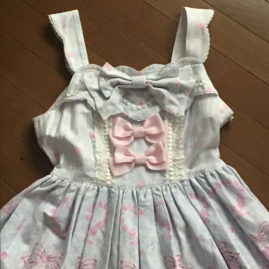 BABY THE STARS SHIN BRIGHT リボン レース ひざ丈